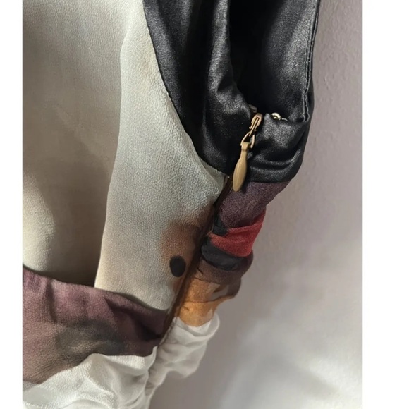 Unbelievable 100% Silk Vintage Catherine Malandrino 2000s dress 10 y2k - Picture 7 of 7